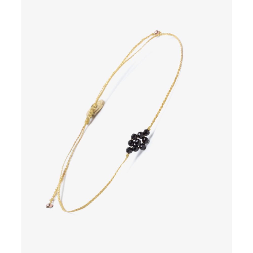 Halley Bracelet Collection - BLACK SPINEL