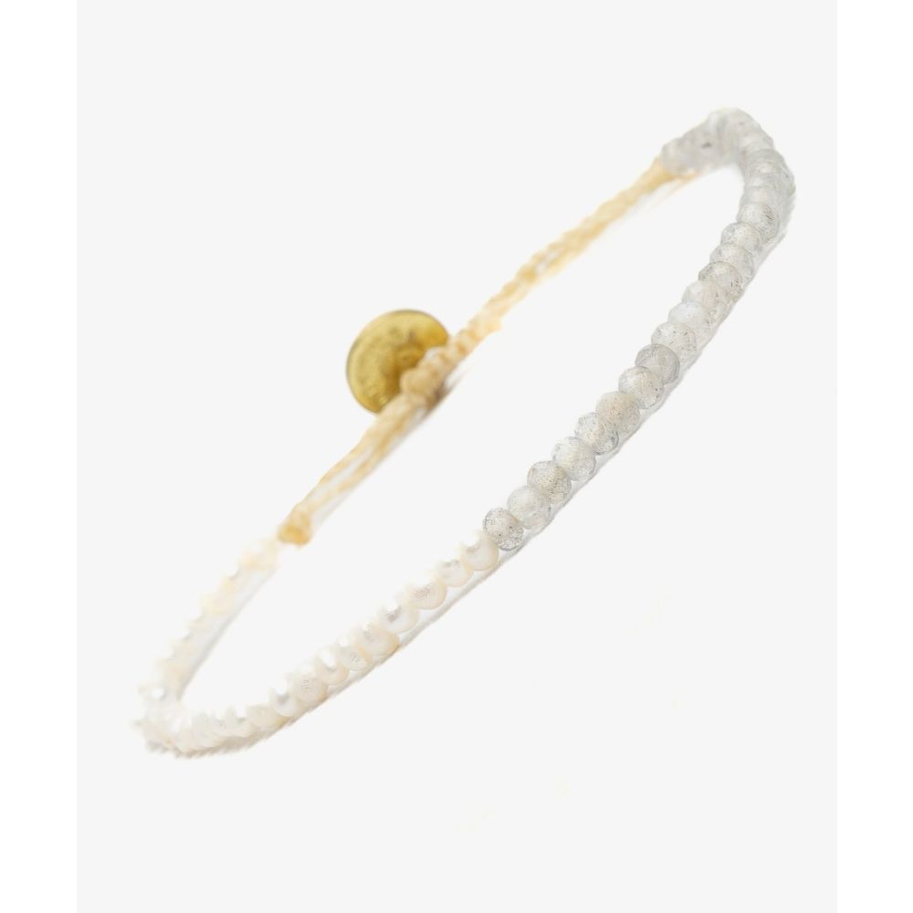 ARIES bracelet - PEARL AND LABRADORITE