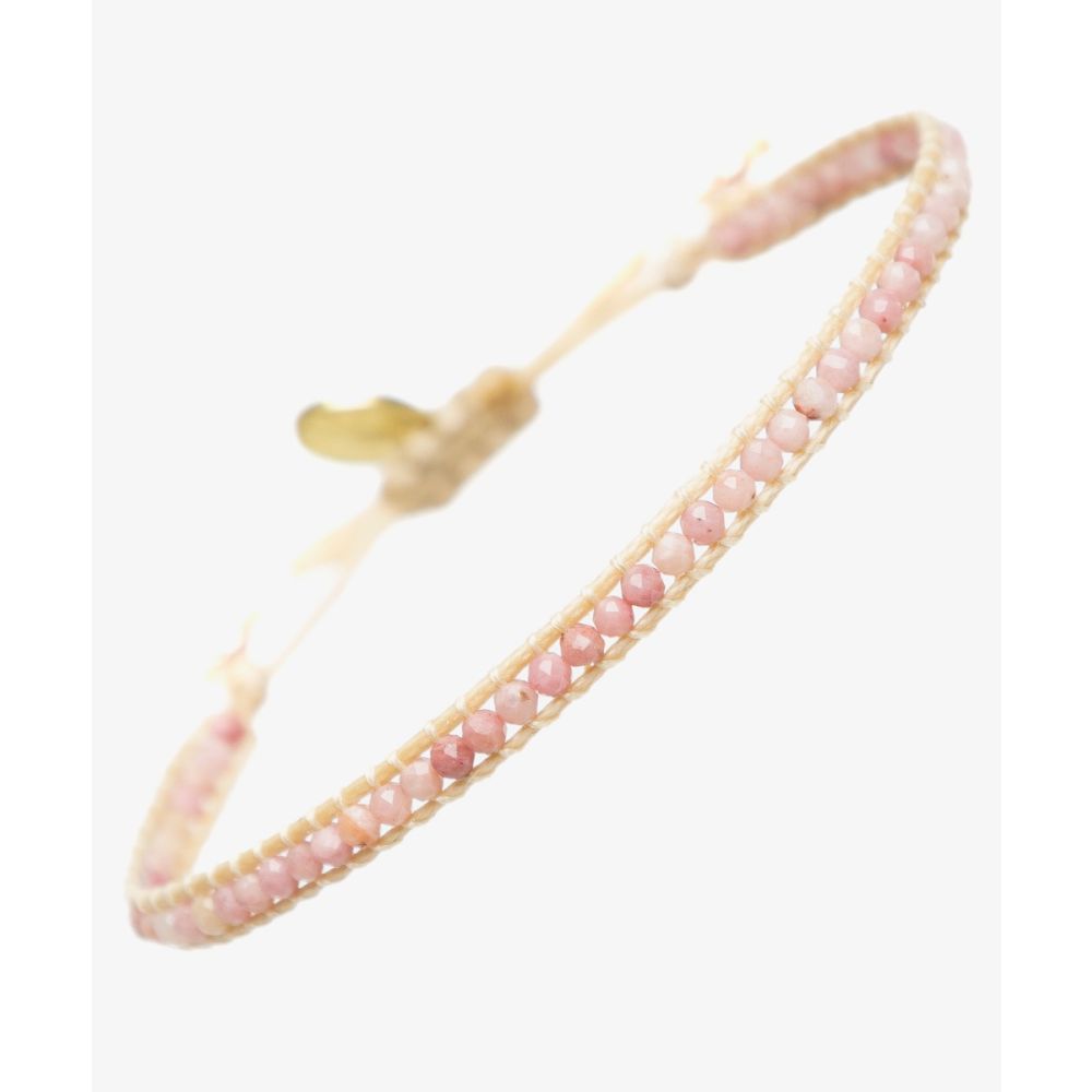 Pulsera CANIS - ROSA & BEIGE