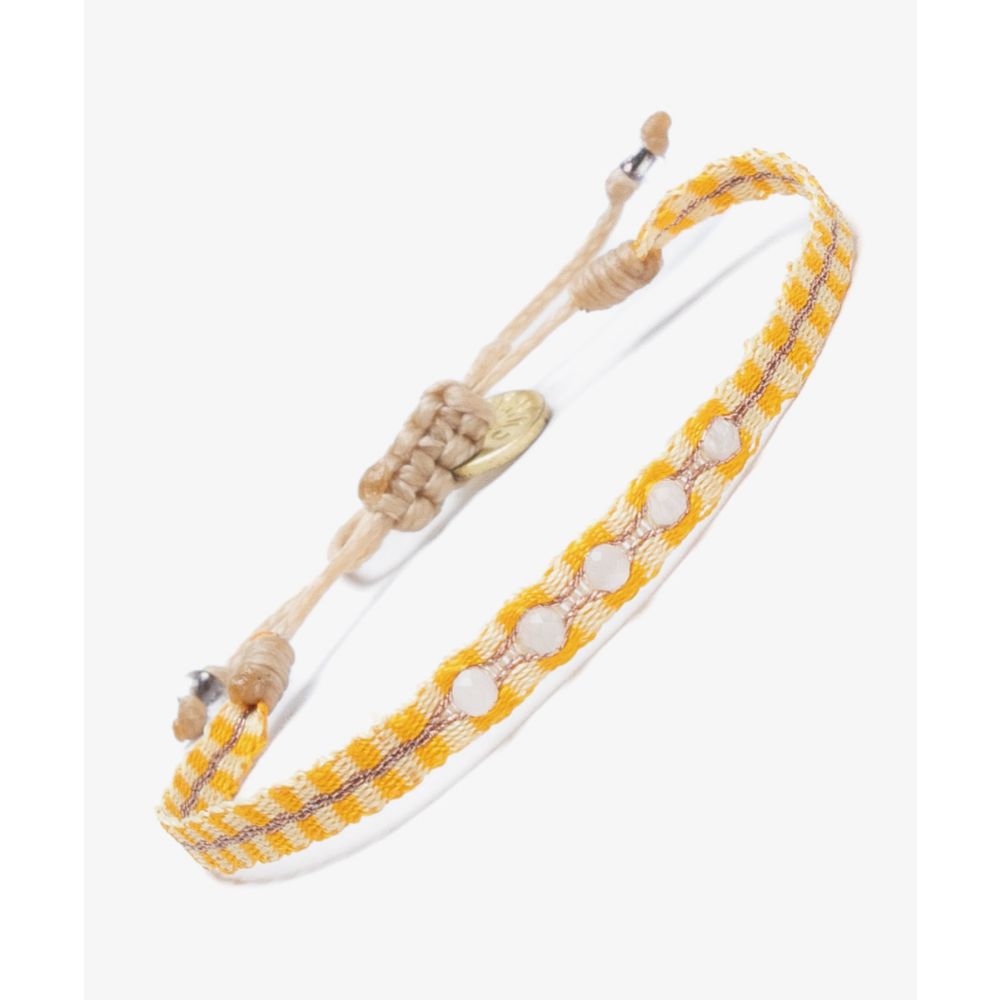 BRACELET ALAMEIN 40 - MUSTARD & ROSE GOLD