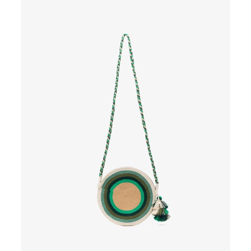 BOLSO MOLA - HYPNOIS - VERDE & BEIGE