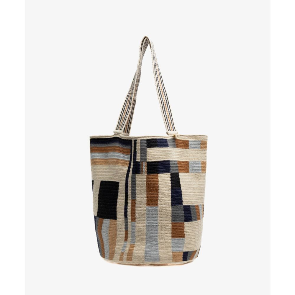Tote Bag - CAPRICORNUS - BEIGE & TOAST