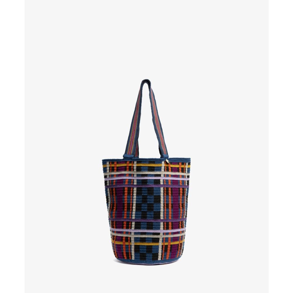 CALA BAG - MILDRED - BLUE & BLACK
