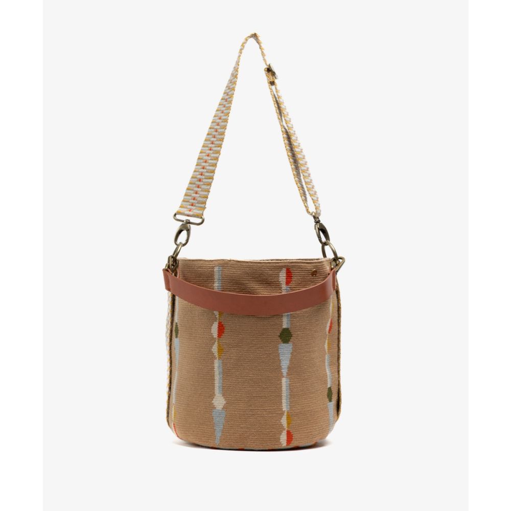 BOLSO SOFIA - AQUILA - GRANATE Y BEIGE