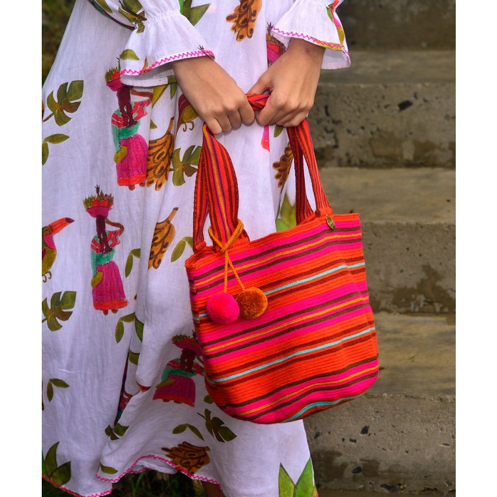 NOA XL- MARIGOLD - FUCHSIA & MULTICOLOR