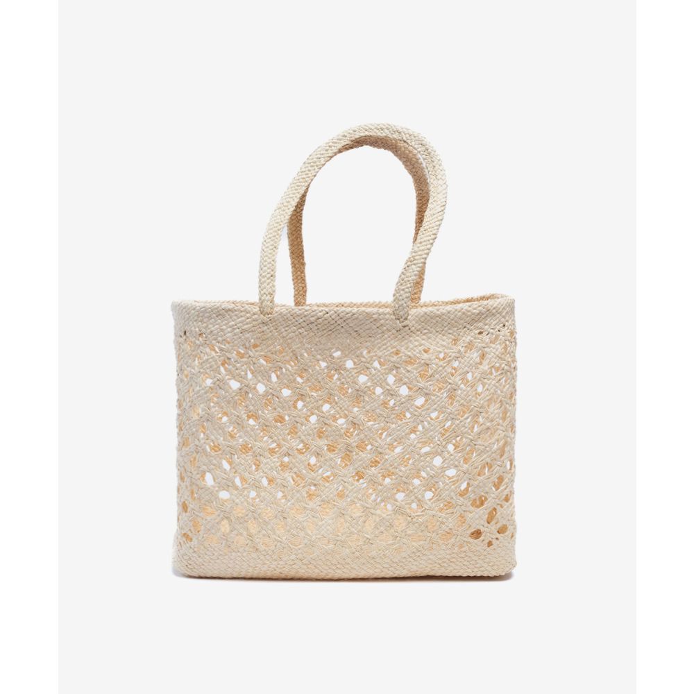 BOLSO CANASTO SYROS IRACA M - BEIGE