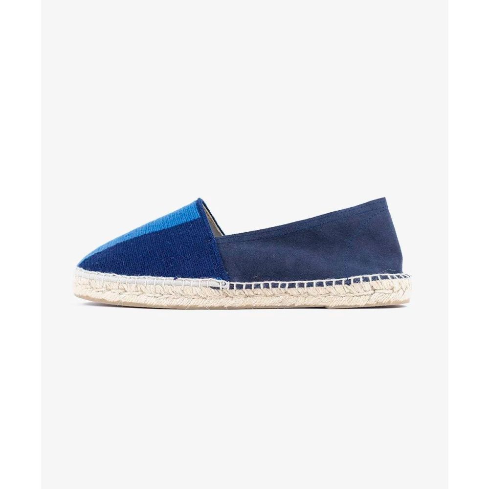 Espadrille Blue with stripes
