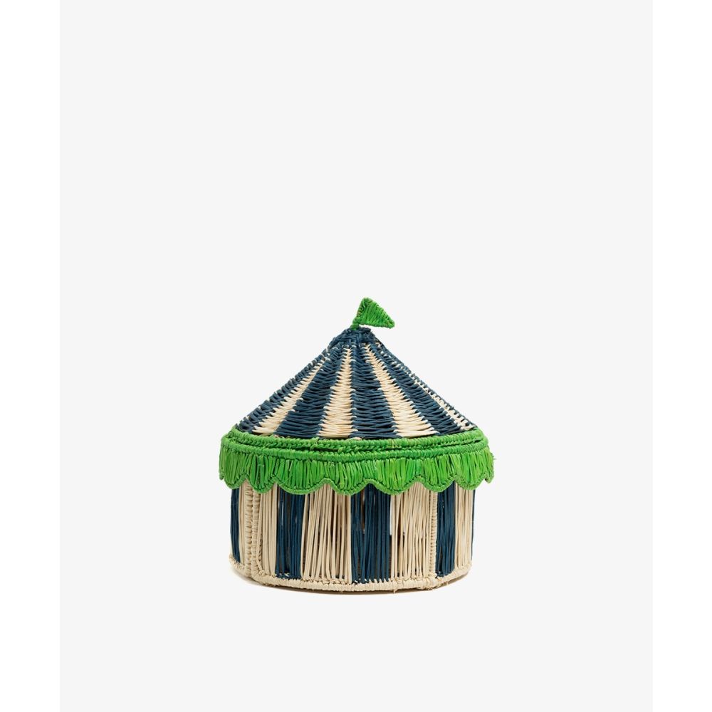 JOYERO M - CIRCO - VERDE & BEIGE