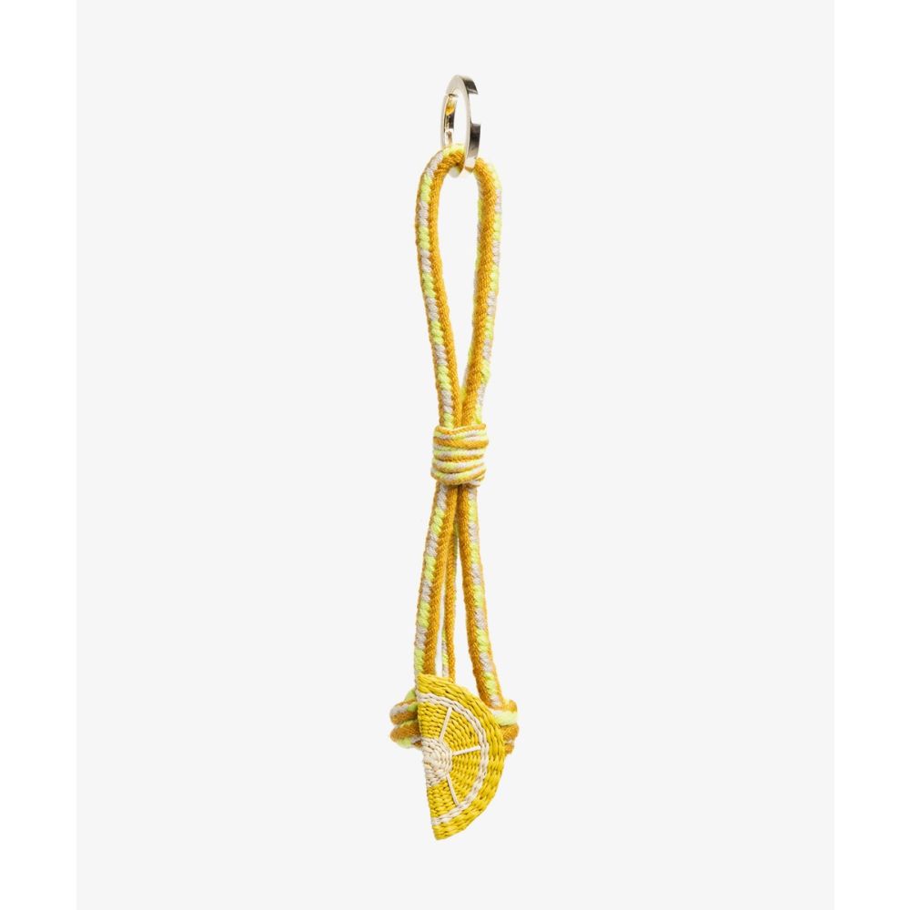 IRACA CHARM CORD WITH KEYRING - LEMON SEGMENT