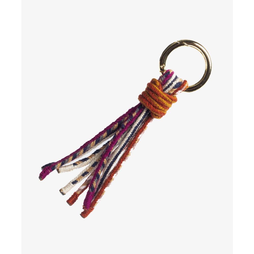 CHARM - OCTOPUS CORD - TOAST & BLUE