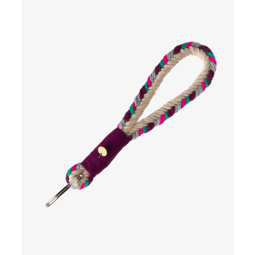SOFIA Keyring - LILAC & TURQUOISE