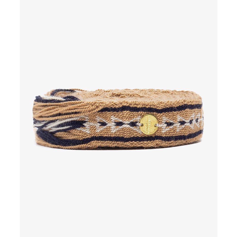 Thin belt with fringes - TOAST AND BLACK 