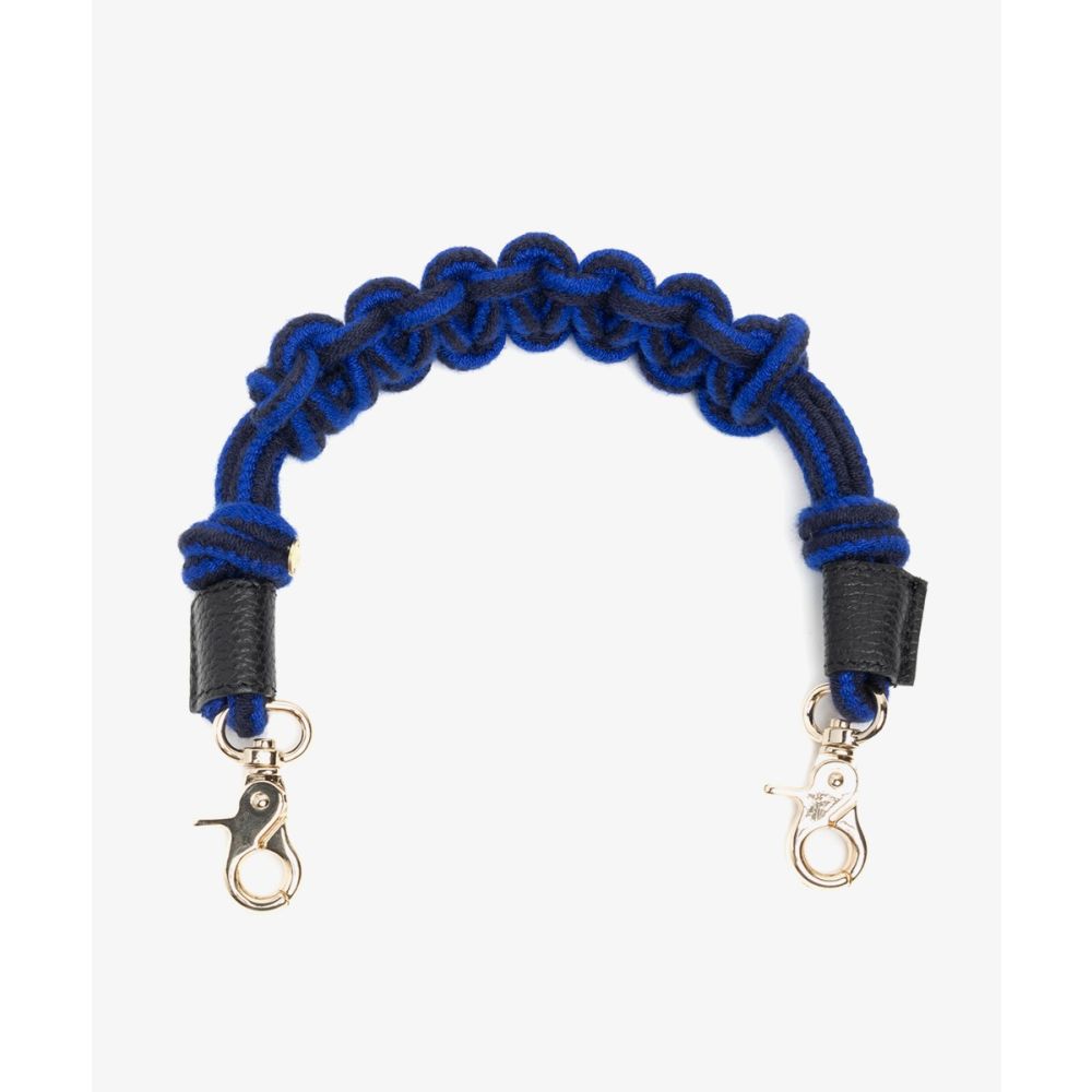 Cord shoulder strap - MACRAME DARK BLUE & NAVY