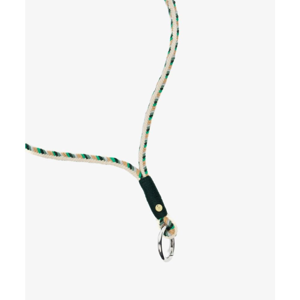 Keycord- GREEN & BEIGE