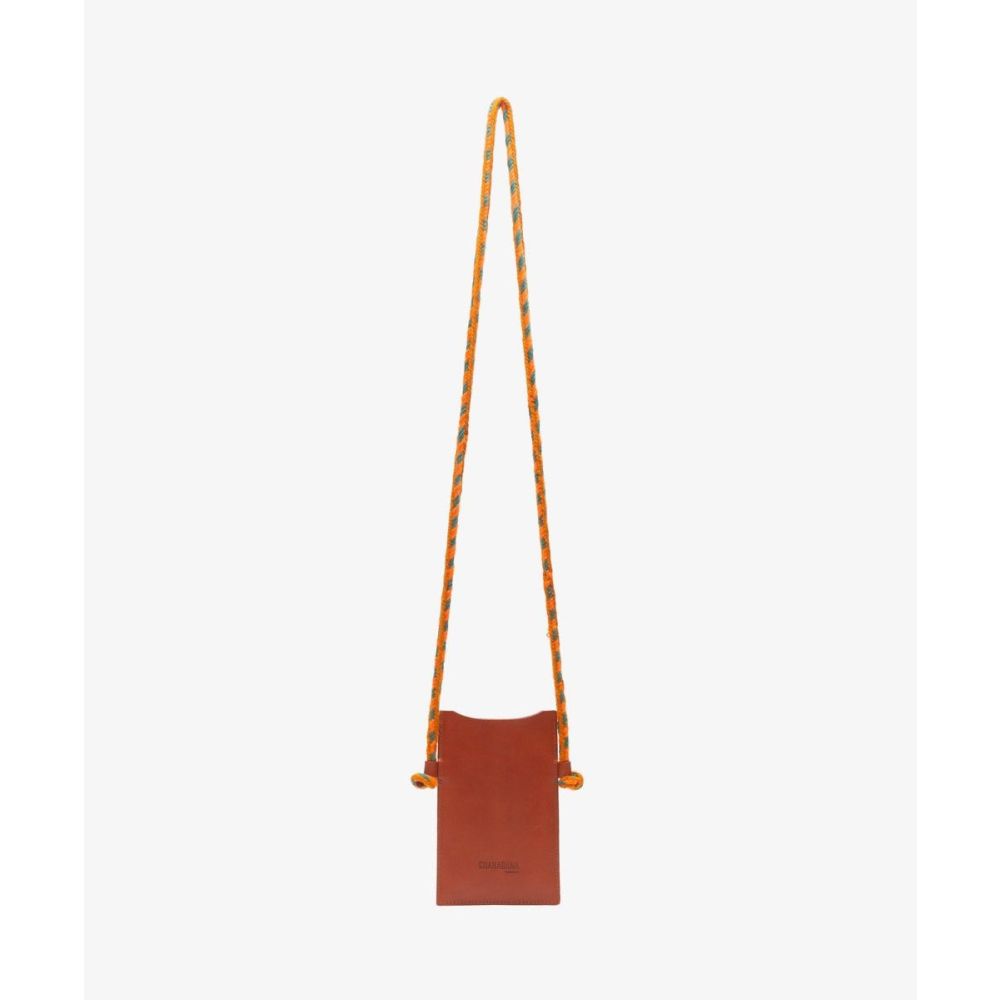FUNDA DE CUERO PARA MÓVIL - CAMEL