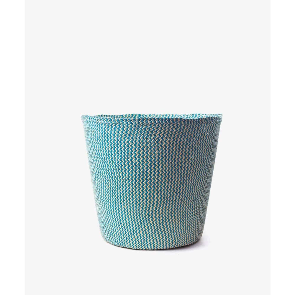 PAPELERA / MACETERO M - ZZ Azul cielo