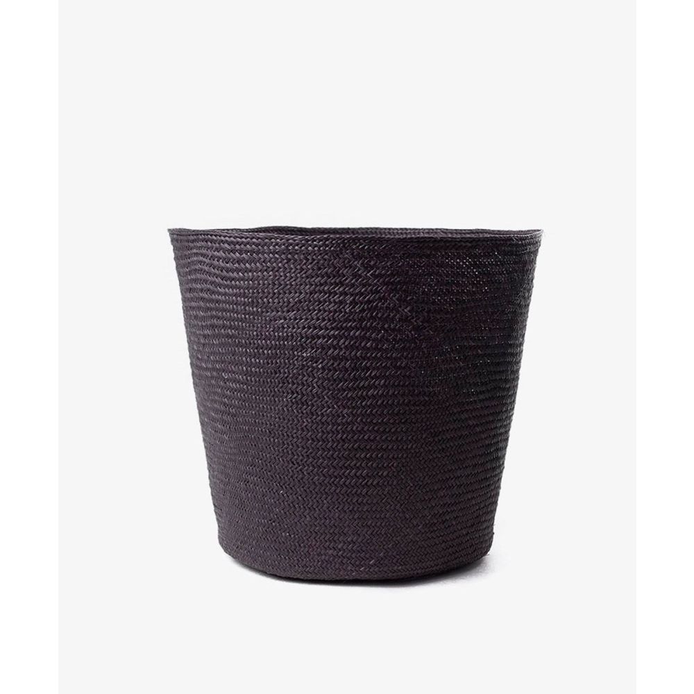 PAPELERA / MACETERO L - Negro
