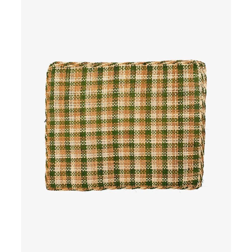 Rectangular placemat - 1 pc - GREEN & TOASTED