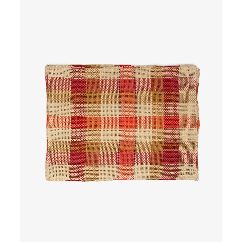 Rectangular placemat - 1 UNIT - BEIGE, TOAST & RED