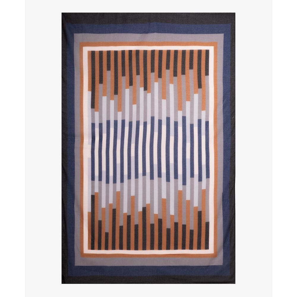 SARONG -  LYNX - BROWN & GREY