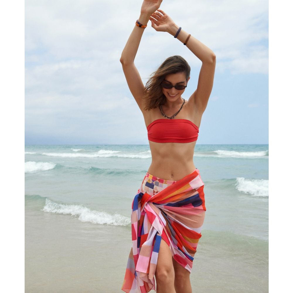 SARONG - BALANCE - RED & PINK