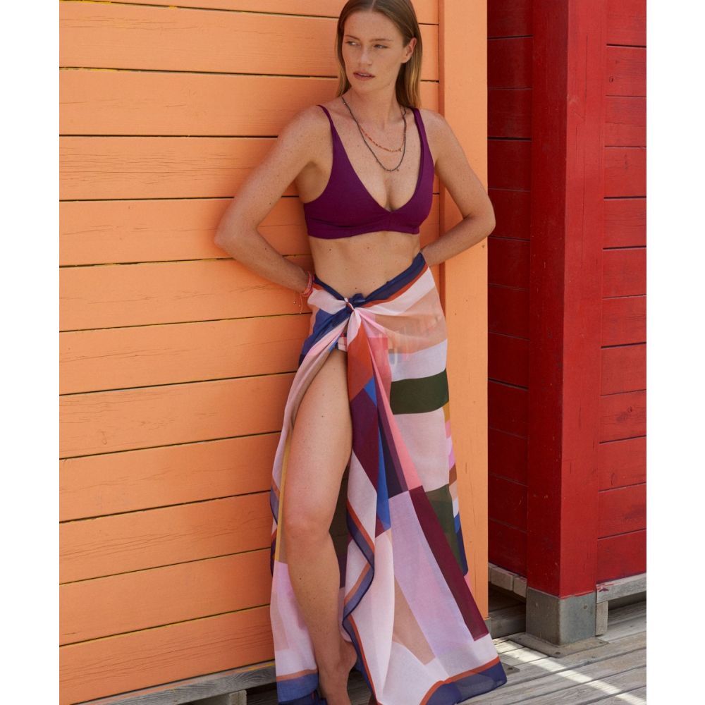 SARONG -  BALANCE - TOAST & MULTICOLOR