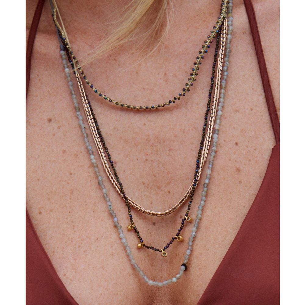 Claudia Necklace - IRRIDENT SPINEL