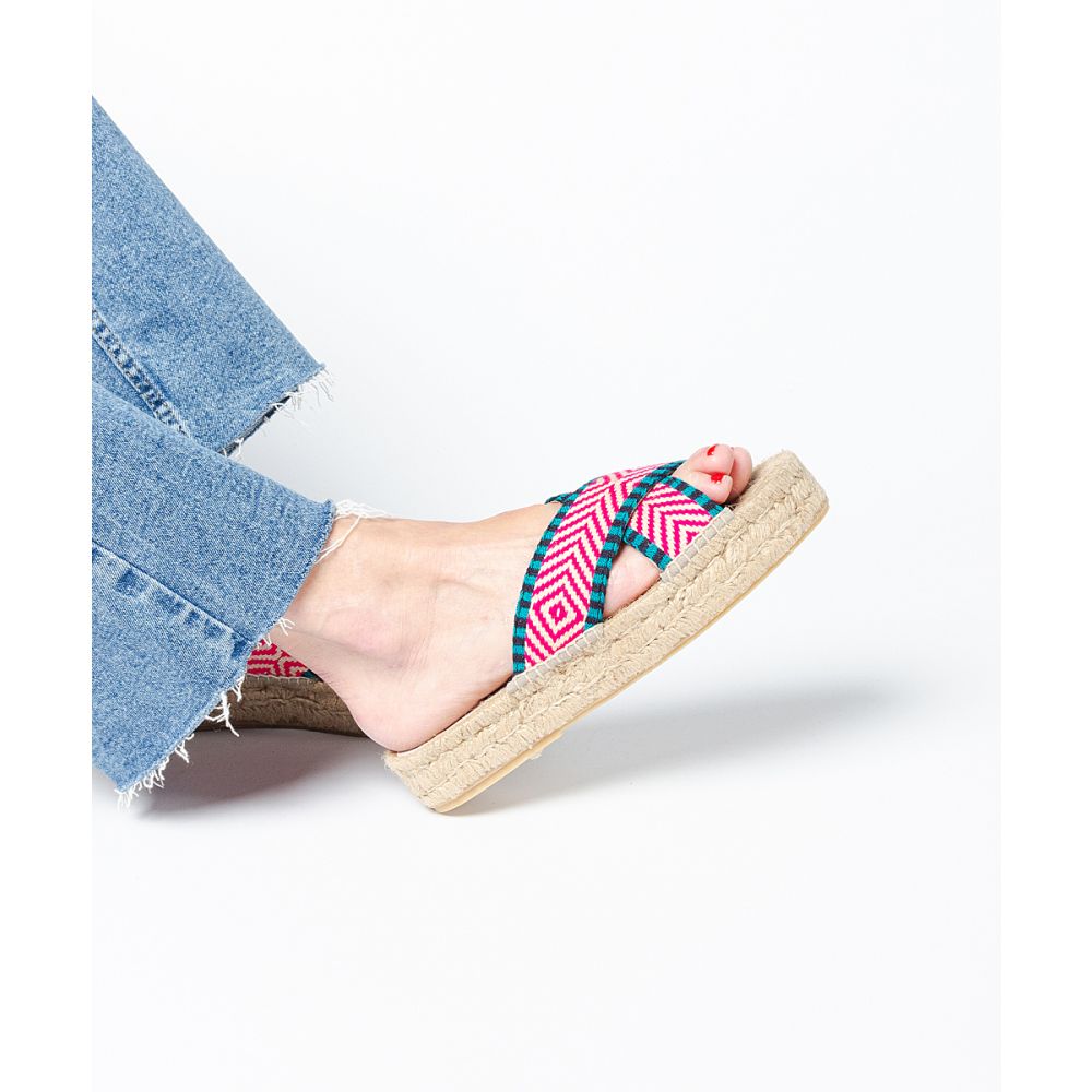 ESPADRILLE WITH CROSSED BAND - SS24 COLLECTION