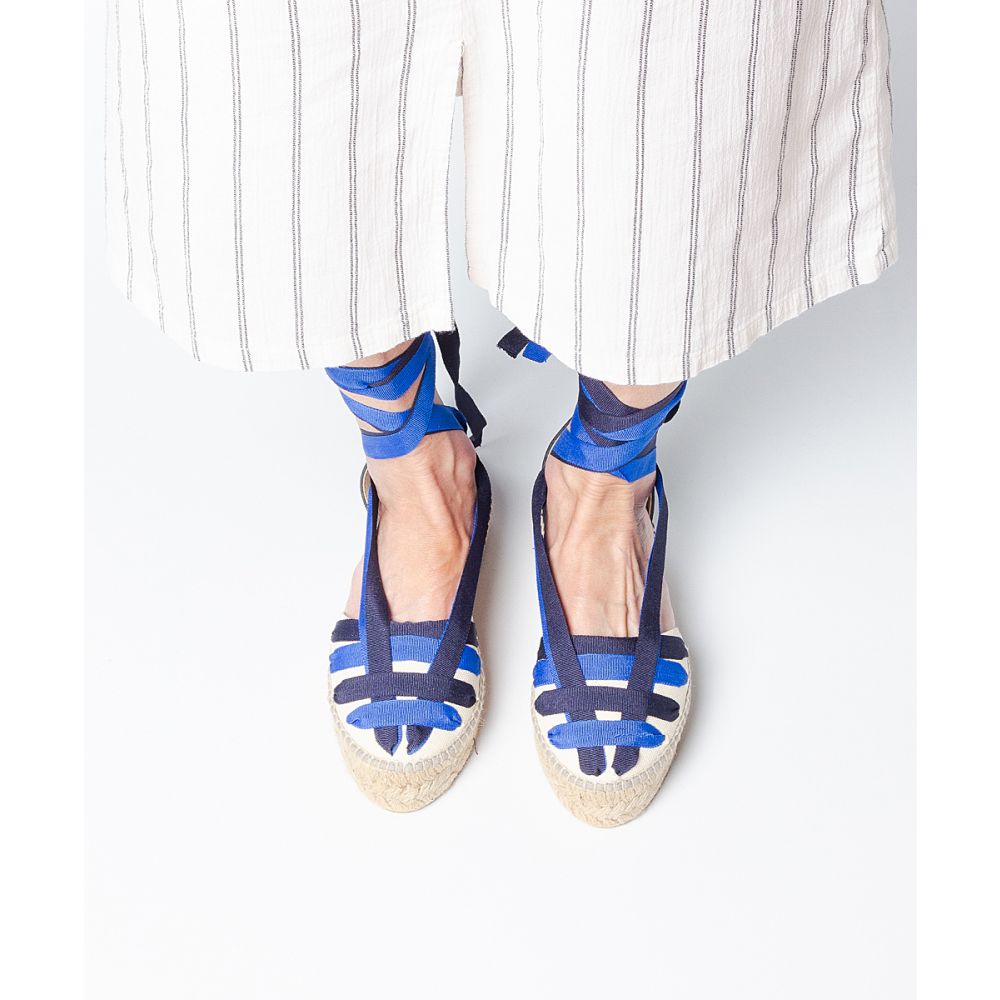 VALENCIANAS - NAVY & SKY BLUE