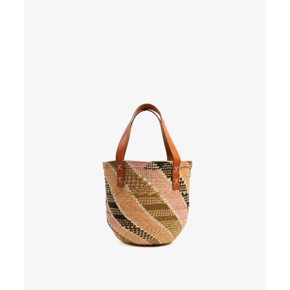 CANASTO BAG XS - WITH LEATHER STRAP