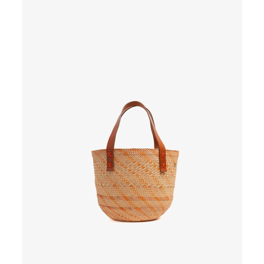 CANASTO BAG XS - WITH LEATHER STRAP