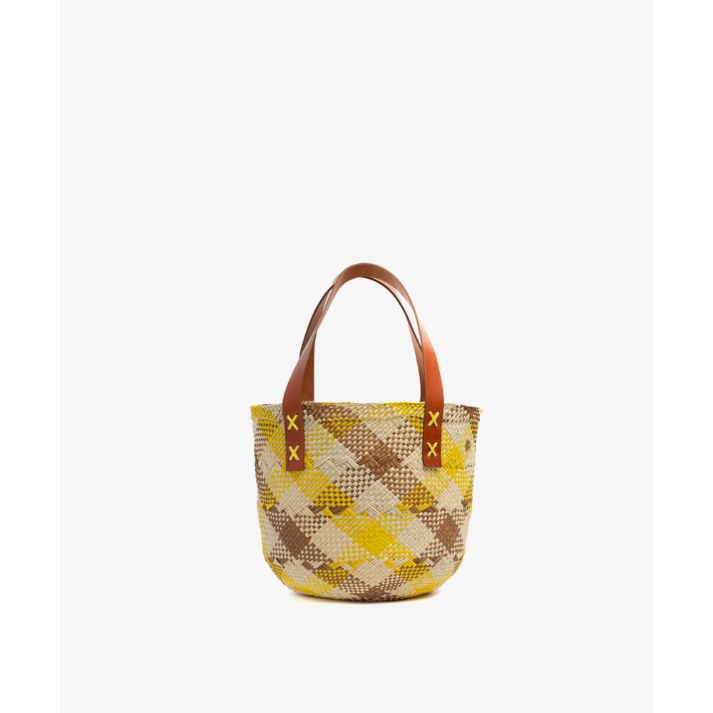 CANASTO BAG XS - WITH LEATHER STRAP