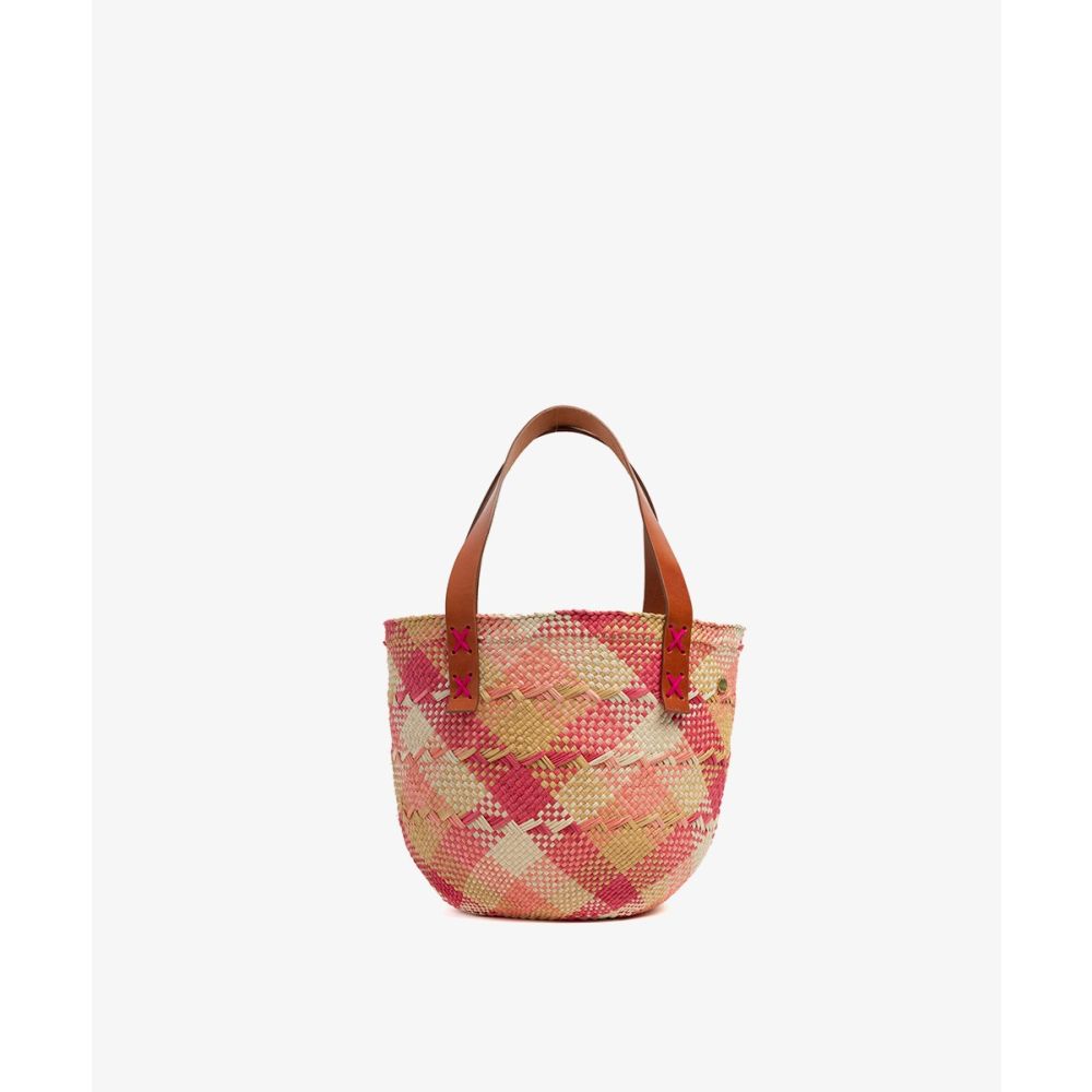 CANASTO BAG XS - WITH LEATHER STRAP