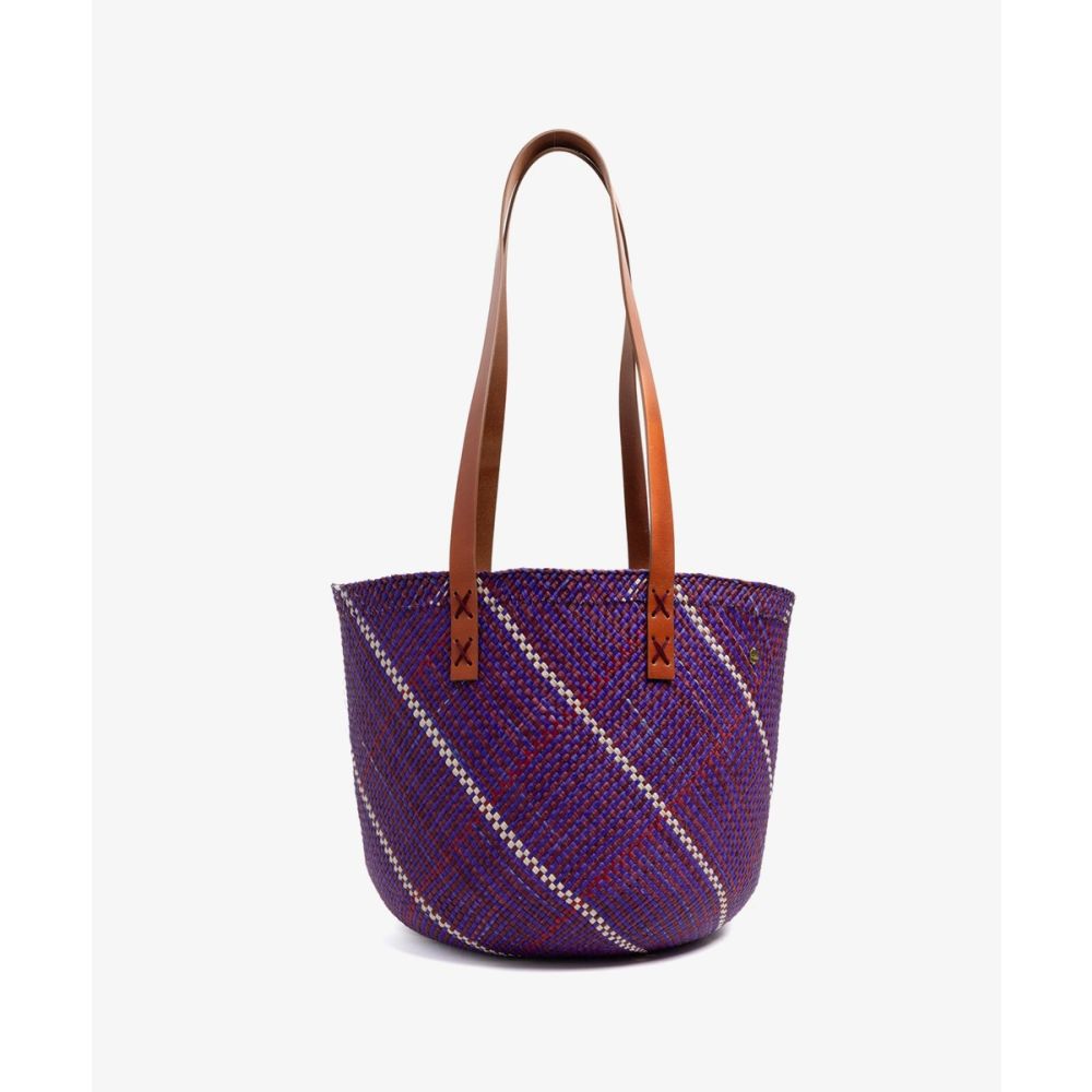 Canasto S - CON ASAS DE CUERO