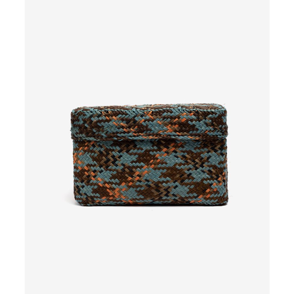 LARGE IRACA BOX WITH LID - 25X25X17CM