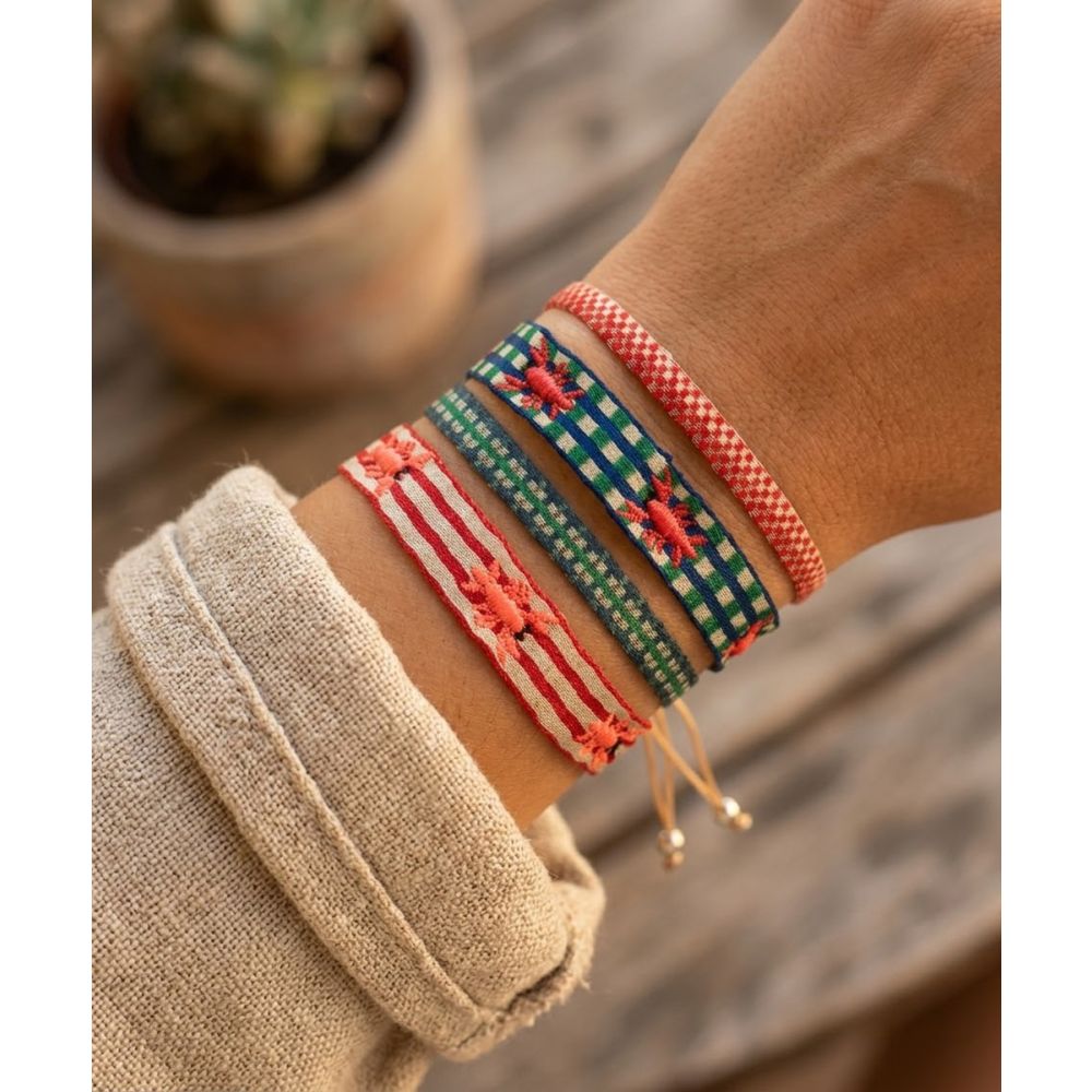 SET PULSERAS MANTRA - PLAYA