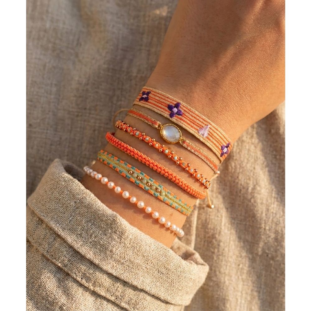 SET BRACELETS - ORANGE