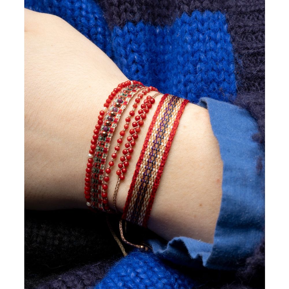 SET BRACELETS - RED