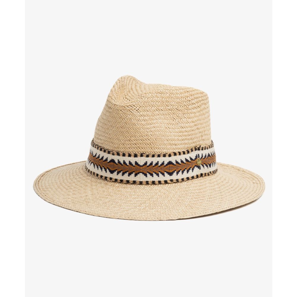 SOMBRERO PANAMA CON CINTA - TOSTADO