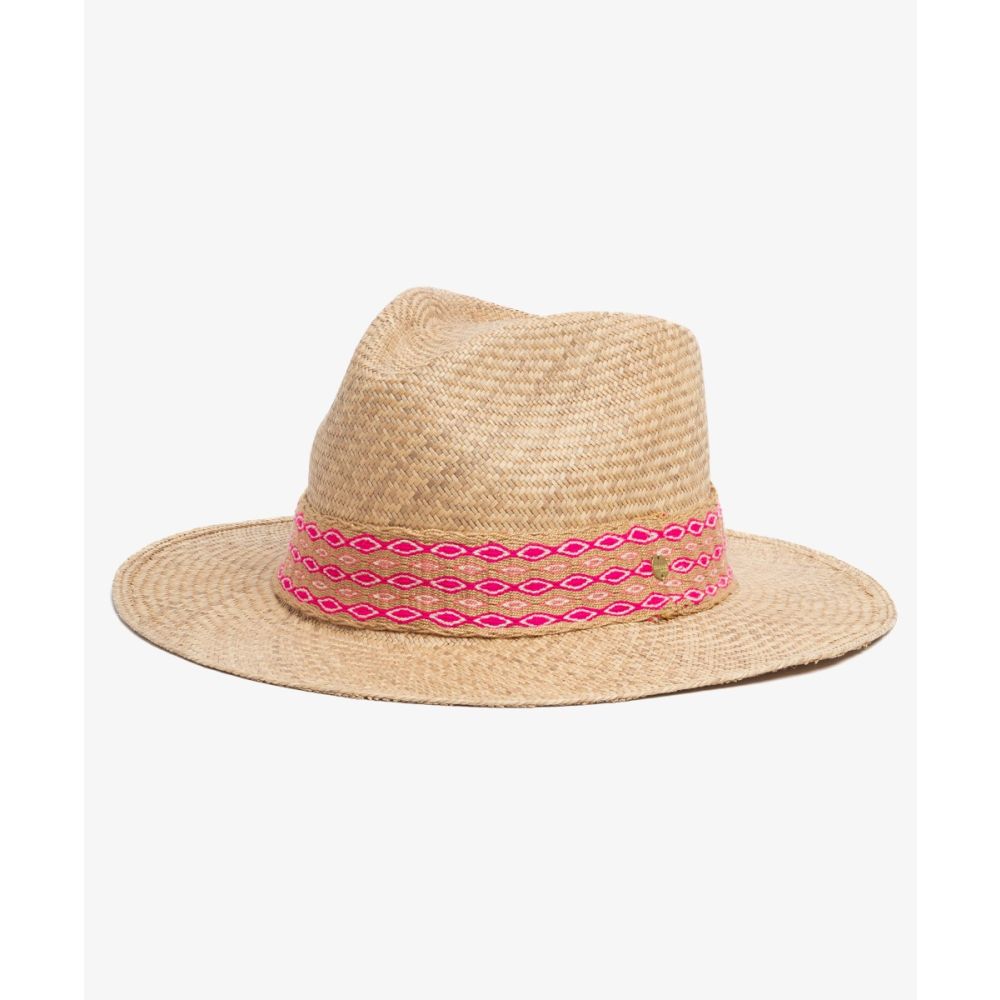 SOMBRERO PANAMA CON CINTA - CAMEL