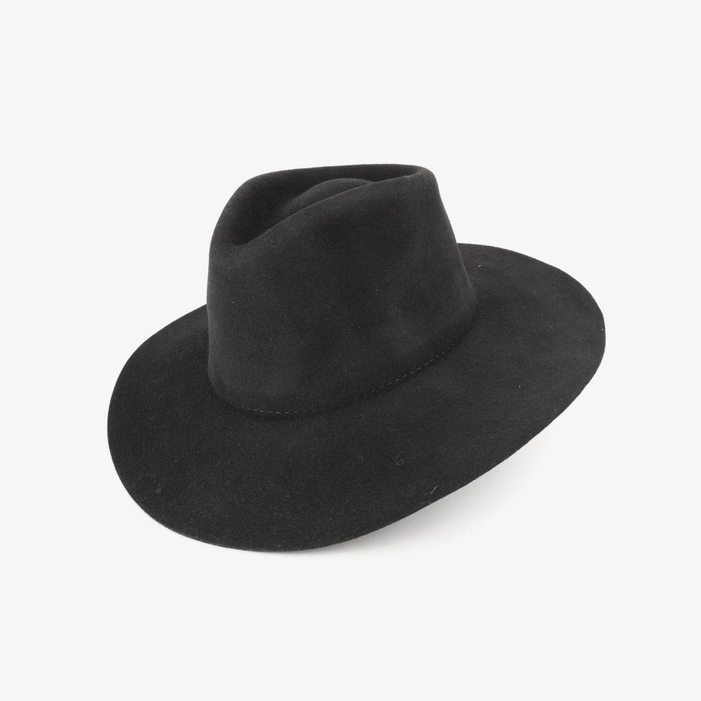 SOMBRERO DE FIELTRO 100% LANA
MODELO ALA LARGA
COLOR NEGRO
TALLA S