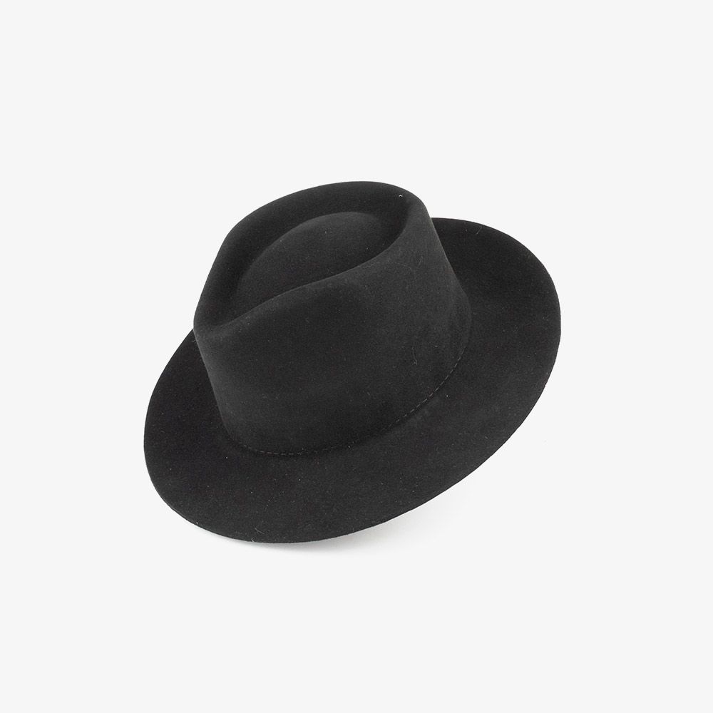 WOOL HAT SHORT BRIM
BLACK
SIZE L