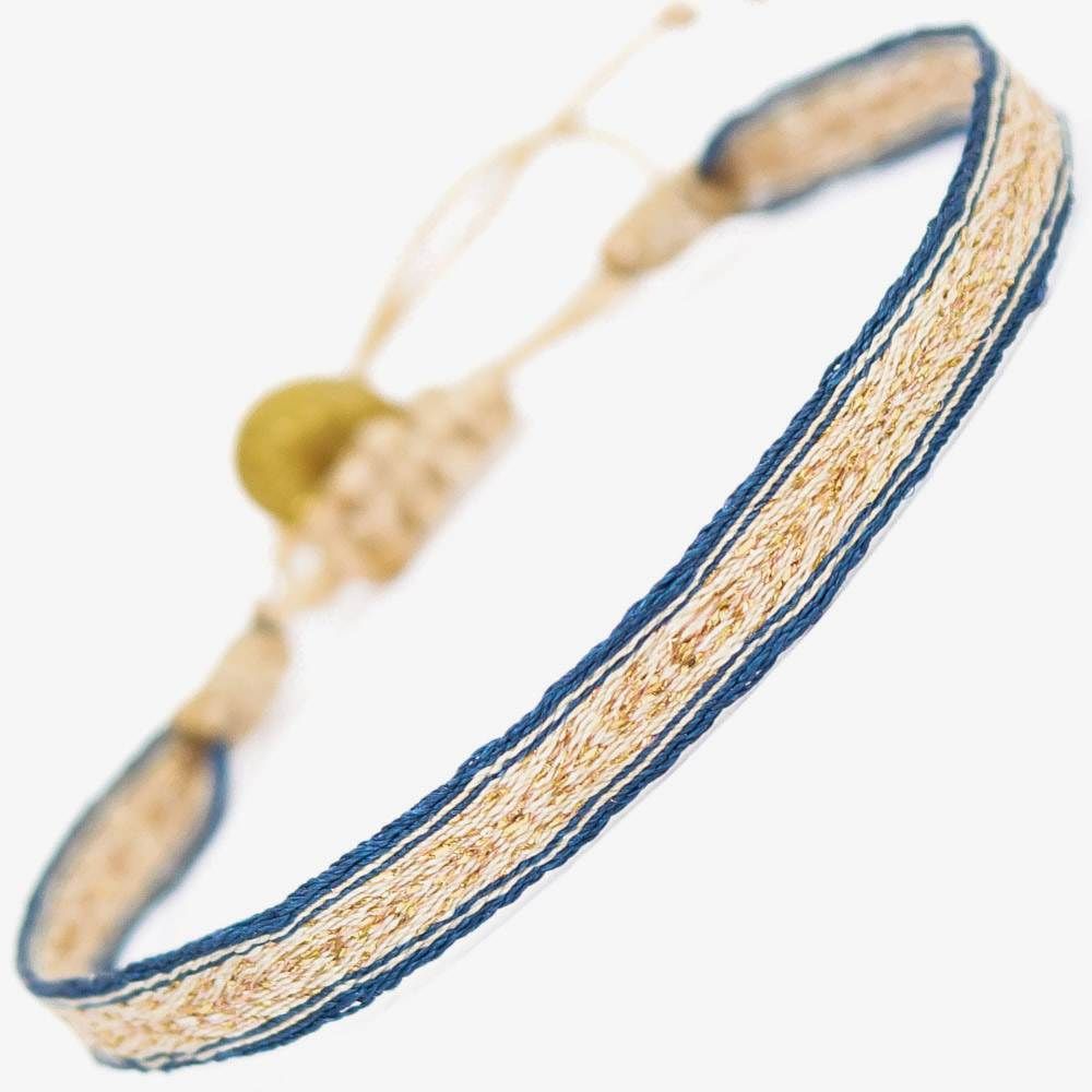 Bracelet Argantina 120 - Blue & Gold