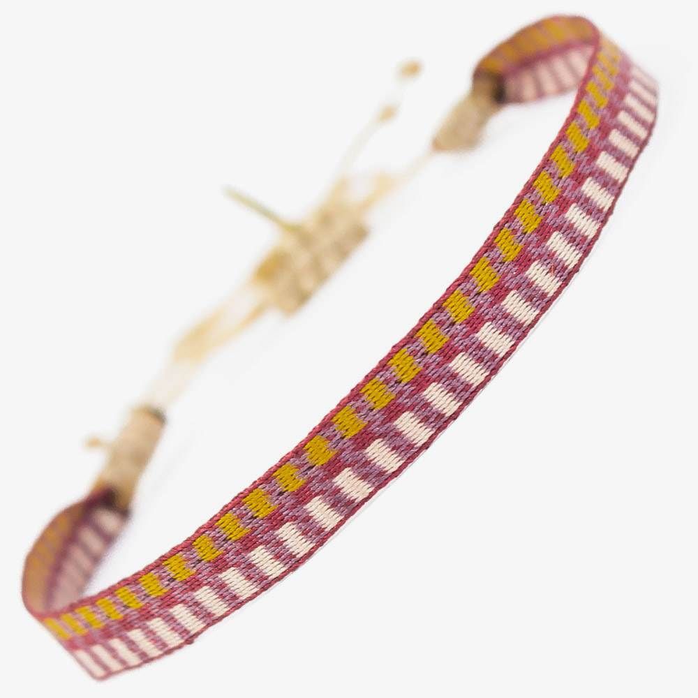 Bracelet Argantina 120 - Purple & Mustard