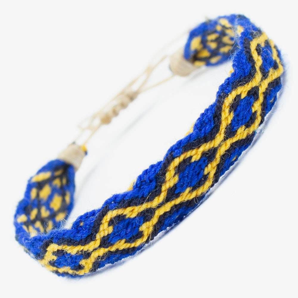 CAPTAIN Bracelet - Blue & Yellow