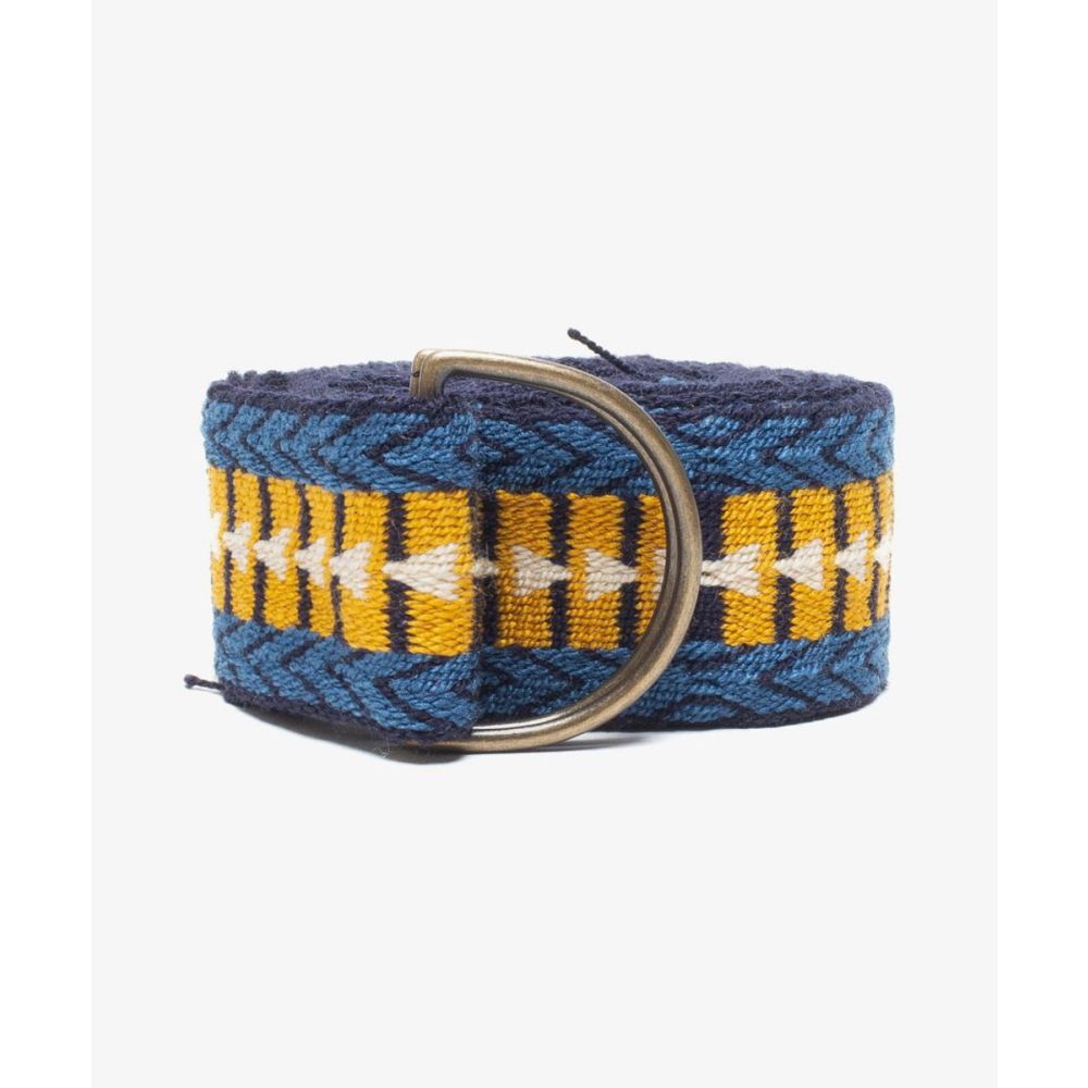 Buckle belt - BLUE & YELLOW