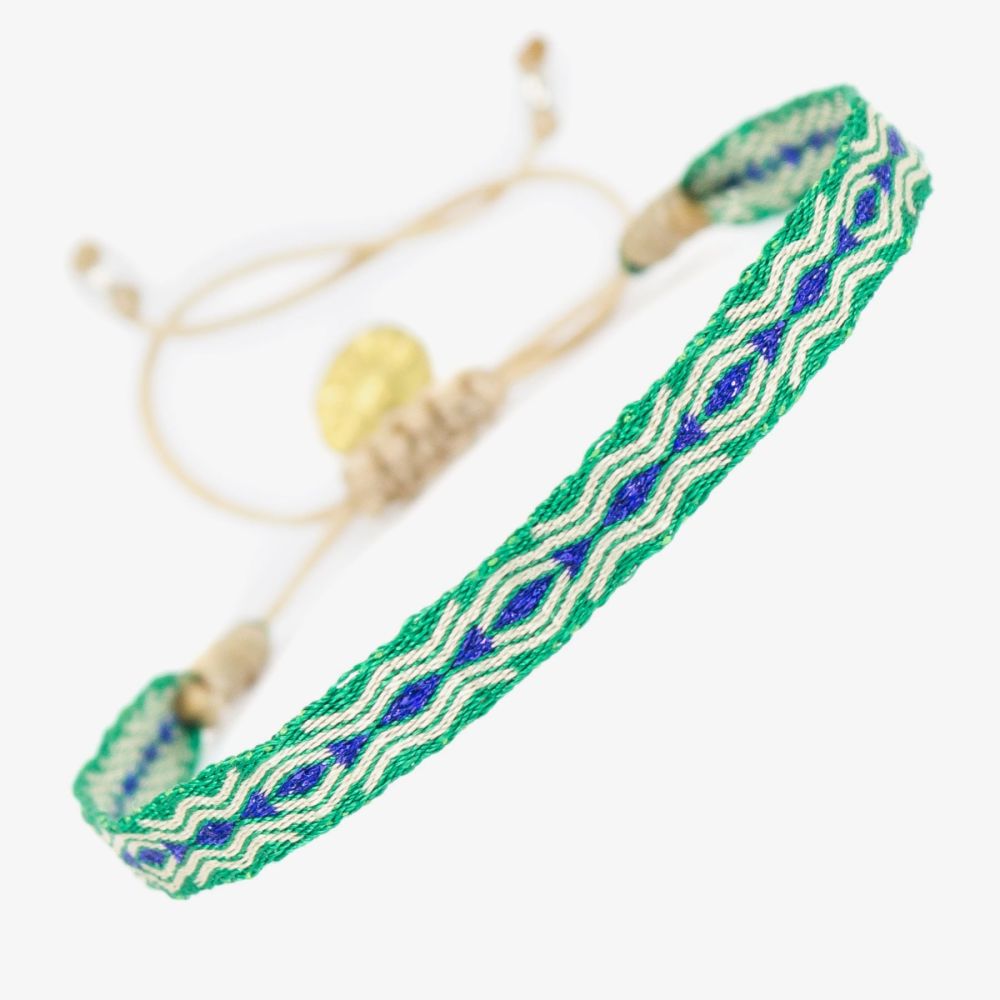 Bracelet Argantina 120 - Green & Navy