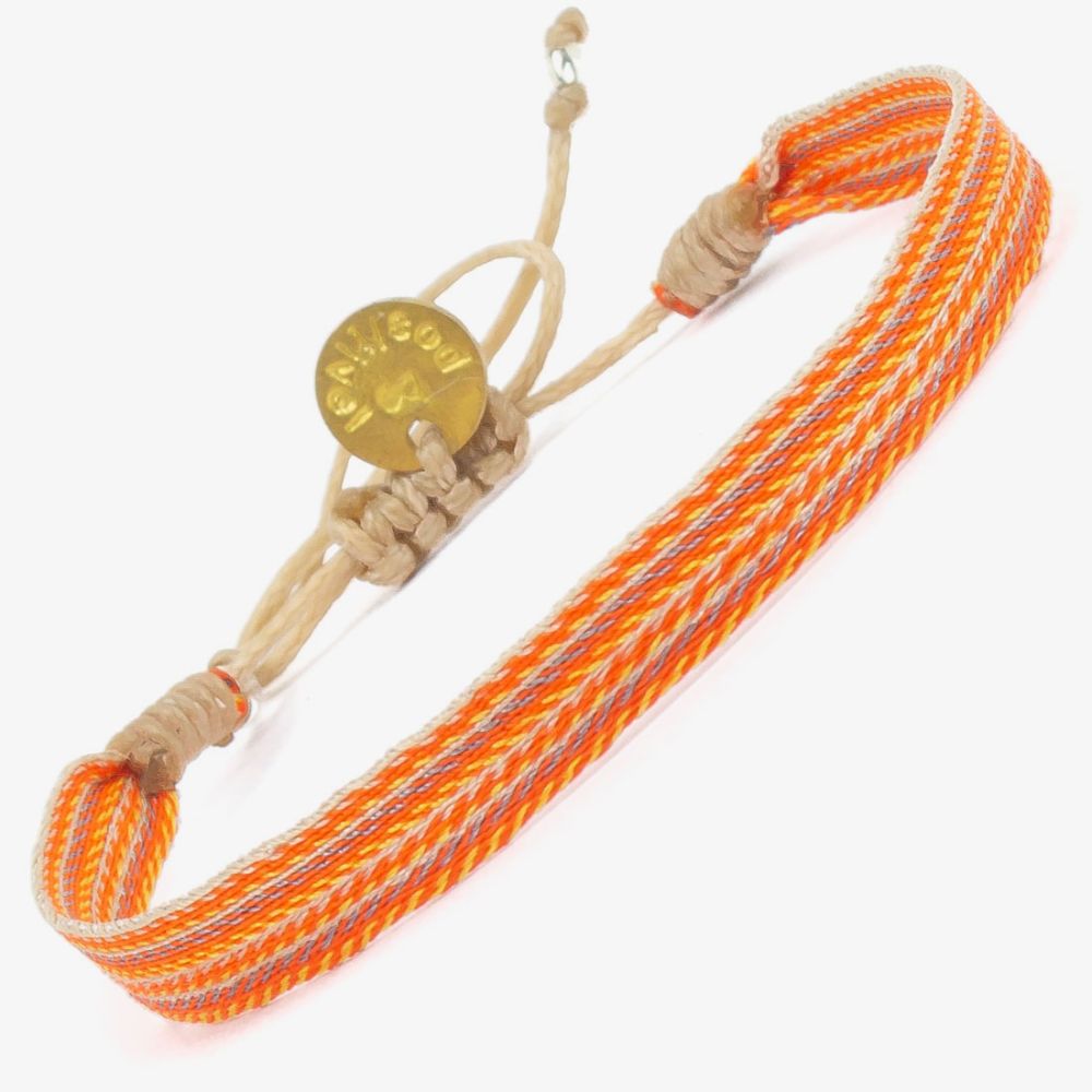 Bracelet Argantina 120 - Orange & Beige