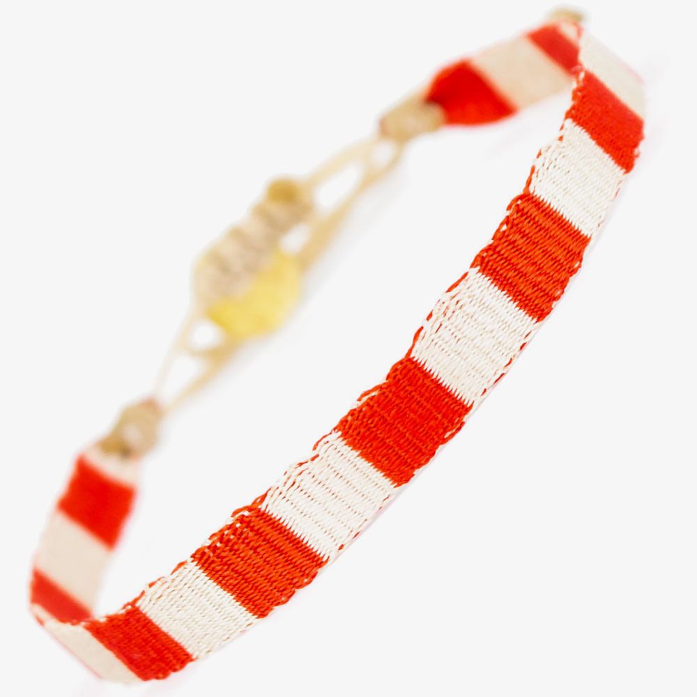 Bracelet Argantina 120 - Red & White