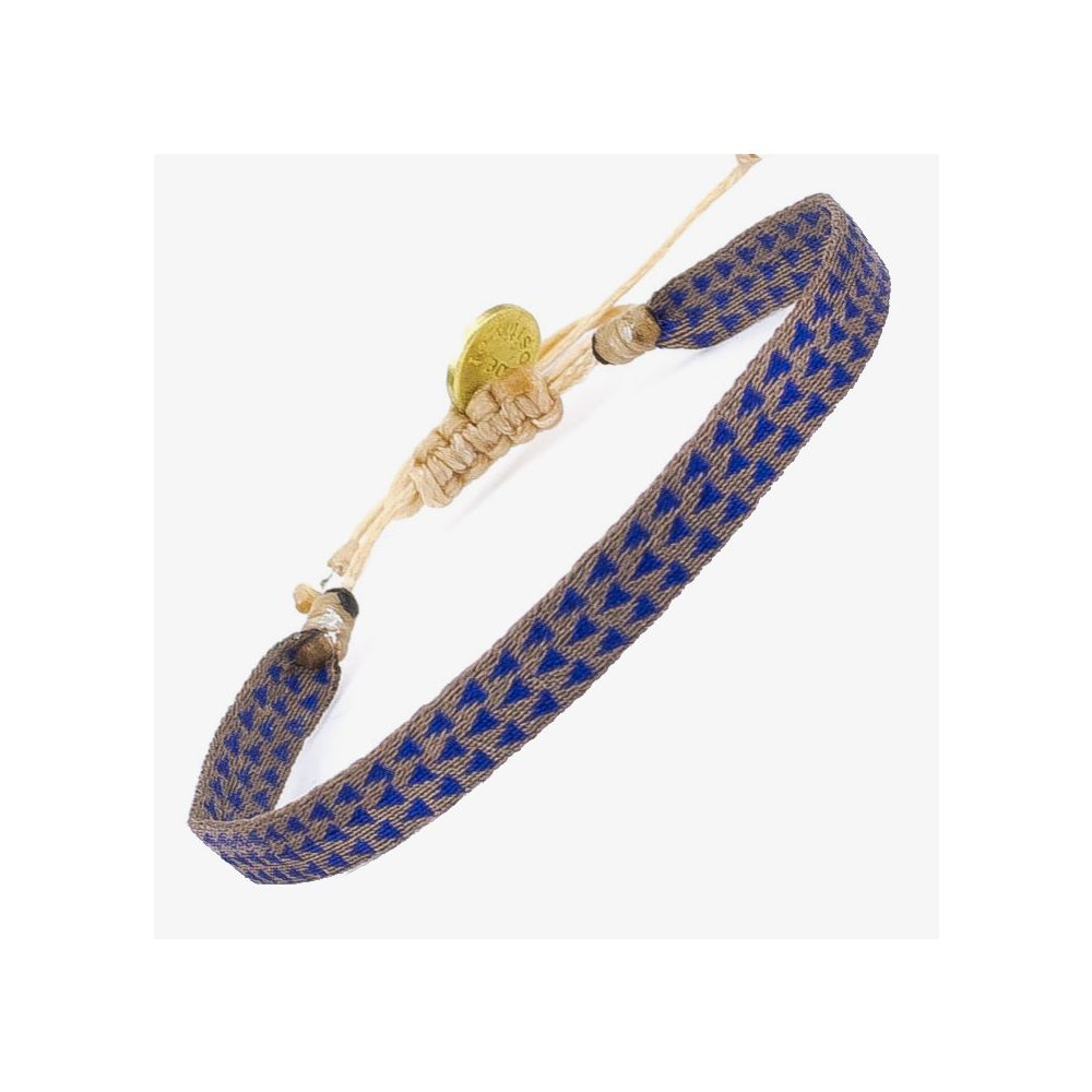 Bracelet Argantina 120 - BROWN & ROYAL BLUE